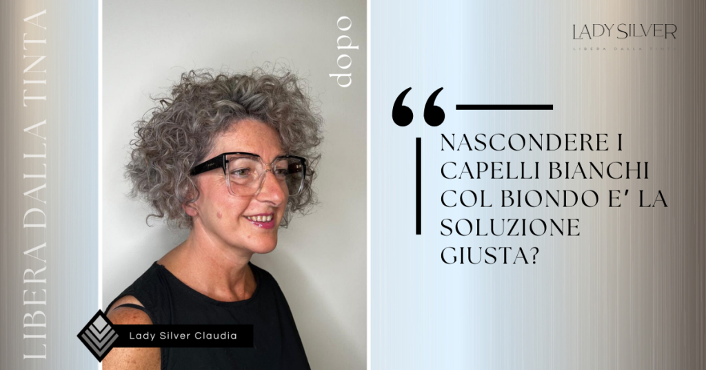 coprire i capelli bianchi col biondo